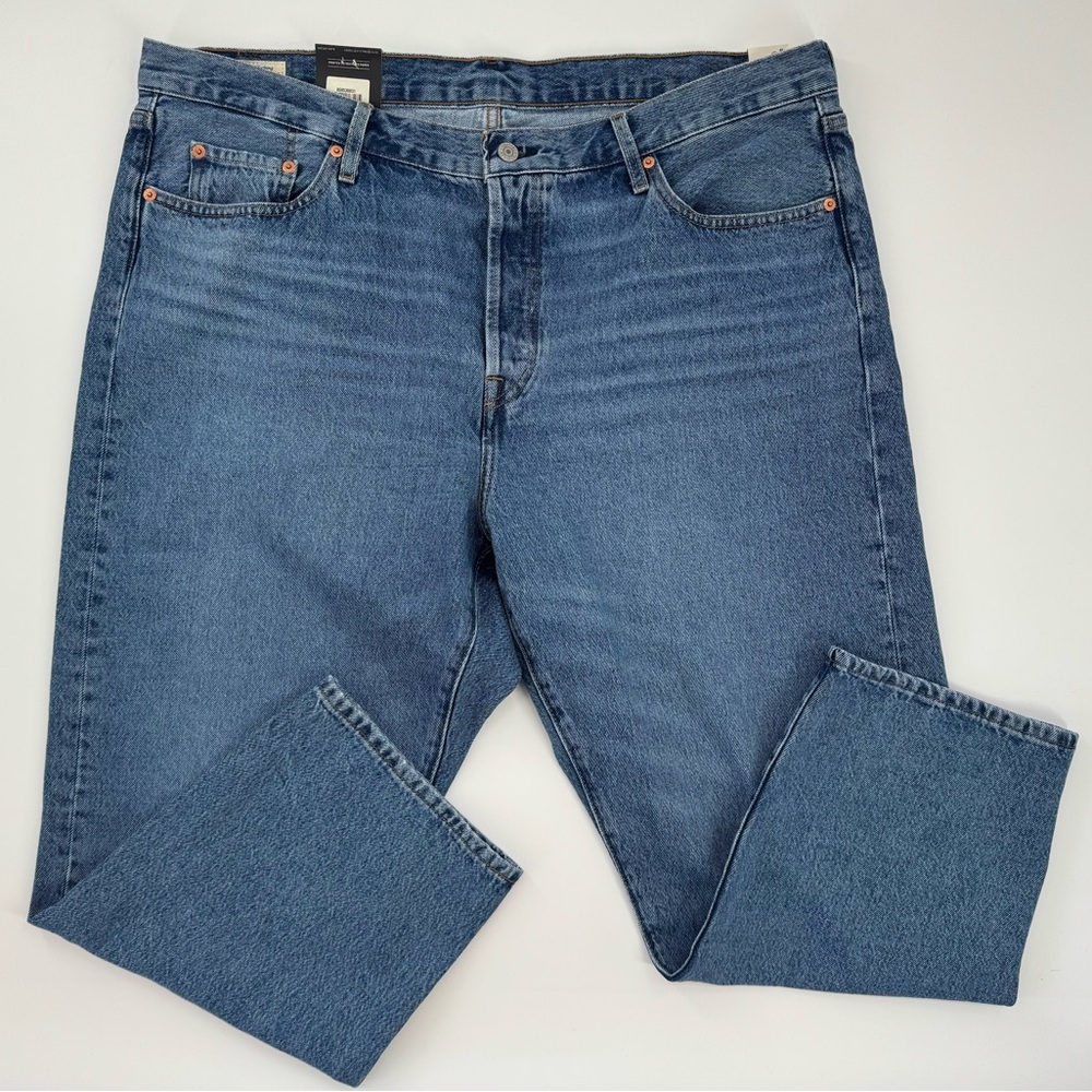 Levi's Premium Denim Women's 501 Cropped Straight Leg Jeans Size 18W NWT